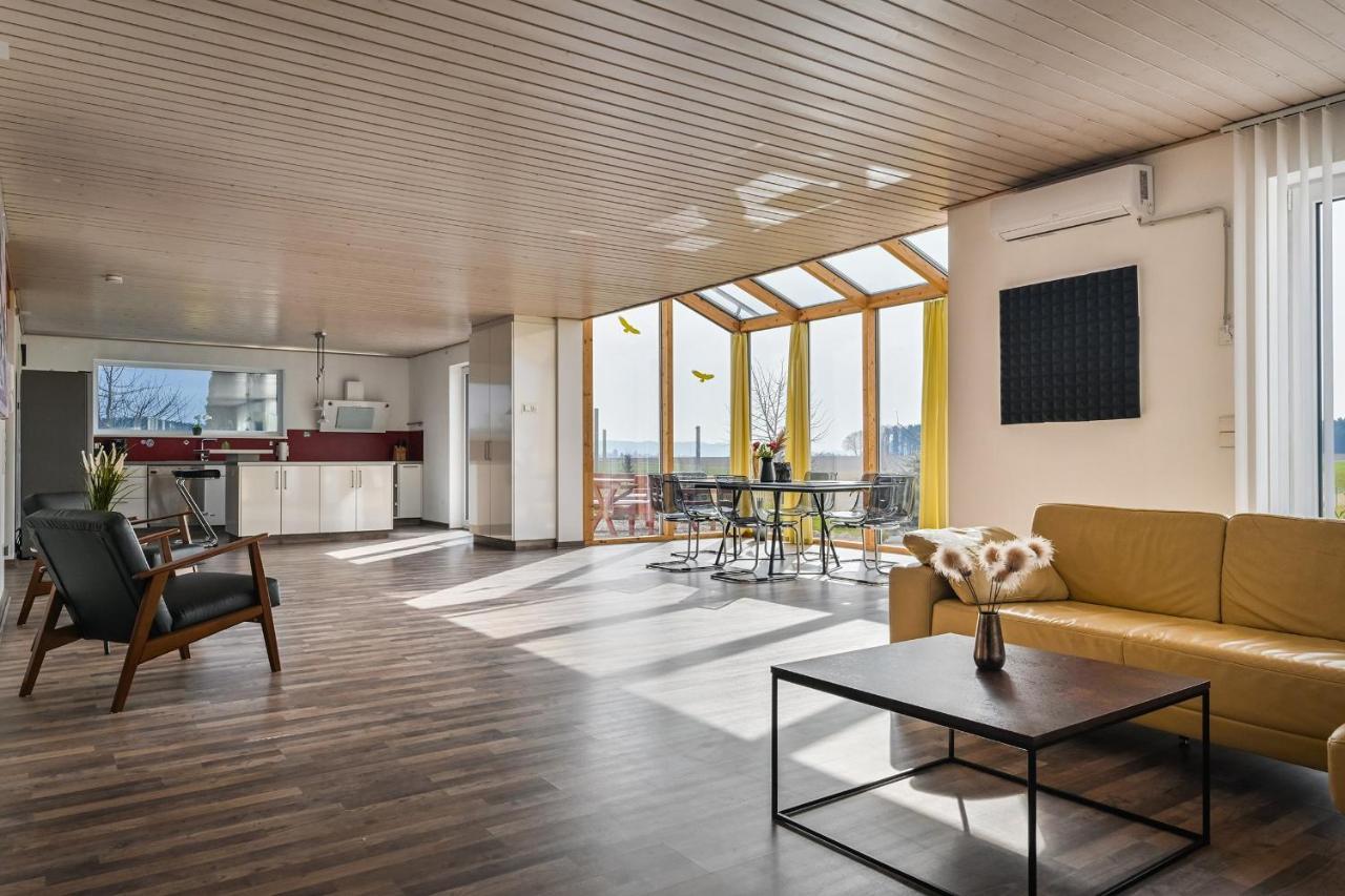 Ruhige Ferienwohnung Mit Panoramablick Ingoldingen Екстериор снимка
